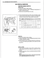 Preview for 498 page of Suzuki Canvas SQ416 Service Manual