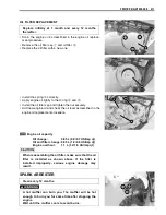 Предварительный просмотр 24 страницы Suzuki DR 125 Service Manual