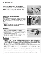 Предварительный просмотр 27 страницы Suzuki DR 125 Service Manual