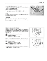 Предварительный просмотр 122 страницы Suzuki DR 125 Service Manual