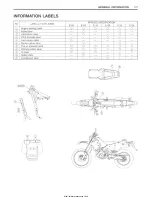 Предварительный просмотр 10 страницы Suzuki drz 400 2000 Service Manual