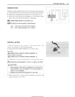 Предварительный просмотр 129 страницы Suzuki drz 400 2000 Service Manual