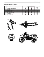 Предварительный просмотр 11 страницы Suzuki drz 400E Service Manual