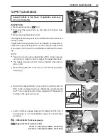 Предварительный просмотр 19 страницы Suzuki drz 400E Service Manual