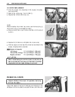 Предварительный просмотр 26 страницы Suzuki drz 400E Service Manual