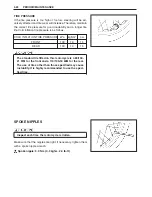 Предварительный просмотр 36 страницы Suzuki drz 400E Service Manual