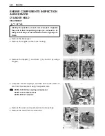 Предварительный просмотр 64 страницы Suzuki drz 400E Service Manual