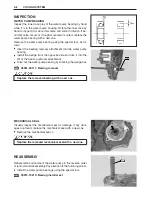 Предварительный просмотр 130 страницы Suzuki drz 400E Service Manual