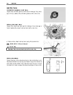 Предварительный просмотр 137 страницы Suzuki drz 400E Service Manual