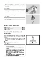 Предварительный просмотр 189 страницы Suzuki drz 400E Service Manual