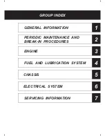 Предварительный просмотр 4 страницы Suzuki EN125-2A Service Manual