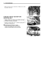 Предварительный просмотр 16 страницы Suzuki FL125S Service Manual