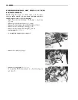 Предварительный просмотр 40 страницы Suzuki FL125S Service Manual