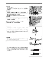 Предварительный просмотр 111 страницы Suzuki FL125S Service Manual