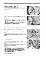 Предварительный просмотр 154 страницы Suzuki FL125S Service Manual