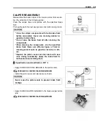 Предварительный просмотр 157 страницы Suzuki FL125S Service Manual