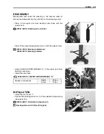 Предварительный просмотр 177 страницы Suzuki FL125S Service Manual