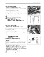 Предварительный просмотр 223 страницы Suzuki FL125S Service Manual