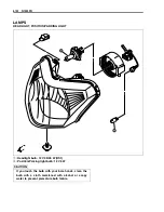 Предварительный просмотр 378 страницы Suzuki FL125S Service Manual