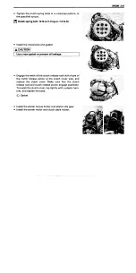 Предварительный просмотр 59 страницы Suzuki freewind Service Manual