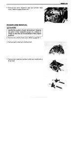 Предварительный просмотр 67 страницы Suzuki freewind Service Manual