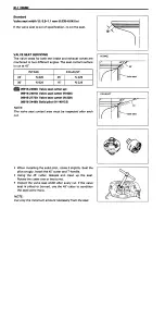 Предварительный просмотр 78 страницы Suzuki freewind Service Manual