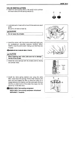 Предварительный просмотр 81 страницы Suzuki freewind Service Manual