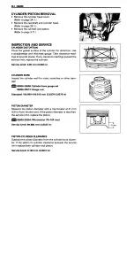 Предварительный просмотр 84 страницы Suzuki freewind Service Manual