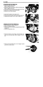 Предварительный просмотр 88 страницы Suzuki freewind Service Manual