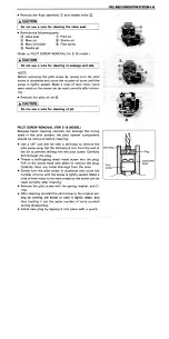 Предварительный просмотр 125 страницы Suzuki freewind Service Manual