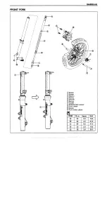 Предварительный просмотр 190 страницы Suzuki freewind Service Manual