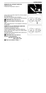 Предварительный просмотр 209 страницы Suzuki freewind Service Manual