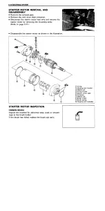 Предварительный просмотр 214 страницы Suzuki freewind Service Manual