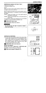 Предварительный просмотр 223 страницы Suzuki freewind Service Manual