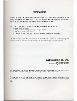 Предварительный просмотр 2 страницы Suzuki FZ50 1979 Service Manual