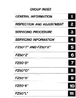 Предварительный просмотр 3 страницы Suzuki FZ50 Service Manual