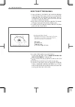 Preview for 5 page of Suzuki Grand Vitara 1998 Service Manual