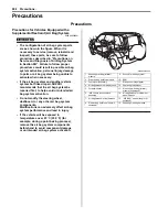 Preview for 4 page of Suzuki GRAND VITARA 1999 Manual