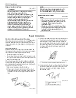 Preview for 16 page of Suzuki GRAND VITARA 1999 Manual