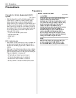 Preview for 8 page of Suzuki GRAND VITARA JB416 Service Manual