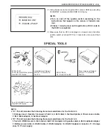 Preview for 596 page of Suzuki GRAND VITARA XL-7 Service Manual