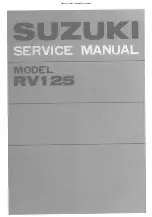 Suzuki GS1000S Service Manual предпросмотр