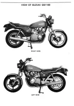 Предварительный просмотр 3 страницы Suzuki GS1100ED 1983 Service Manual