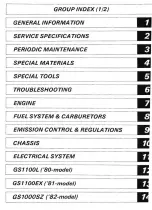 Предварительный просмотр 4 страницы Suzuki GS1100ED 1983 Service Manual