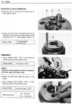 Предварительный просмотр 121 страницы Suzuki GS1100ED 1983 Service Manual