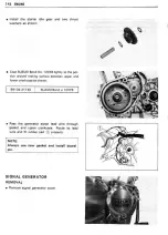 Предварительный просмотр 123 страницы Suzuki GS1100ED 1983 Service Manual