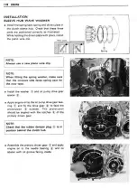 Предварительный просмотр 129 страницы Suzuki GS1100ED 1983 Service Manual