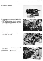 Предварительный просмотр 142 страницы Suzuki GS1100ED 1983 Service Manual