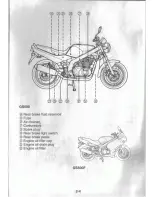 Предварительный просмотр 16 страницы Suzuki GS500/F Owner'S Manual