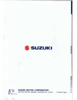 Предварительный просмотр 90 страницы Suzuki GS500/F Owner'S Manual